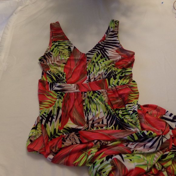 Women's V Neck Maxi Dress Size M by West/Loop - Picture 7 of 8